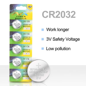 【40 Pack】Pile a Bottone CR2032 IDESION Batteria 3V 240mAh Per LED luci,...