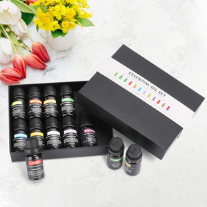 Olio Essenziale Set, 100% Puri Qualità Aromaterapia Oli Kit(Lavanda, Tea Red - Ilgrandebazar