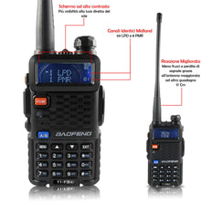 Carica l&#39;immagine nel visualizzatore di Gallery, TECHSIDE &amp; BAOFENG MODELLO PIU&#39; POTENTE 8W | Radio TI-F8+ 1. - Ilgrandebazar