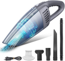 Carica l'immagine nel visualizzatore di Gallery, Aspirapolvere Senza Fili, Temfly Aspirabriciole 8000PA Aspirapolvere Portatile 2200mAh Aspirapolvere per Auto con Filtro HEPA Lavabile, Aspirabriciole Senza Fili Umido e Asciutto Adatto a Casa e Auto