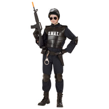Carica l'immagine nel visualizzatore di Gallery, Costume Bambino Agente s.w.a.t. Taglia 140 cm / 8-10 140 / Anni, Nero - Ilgrandebazar