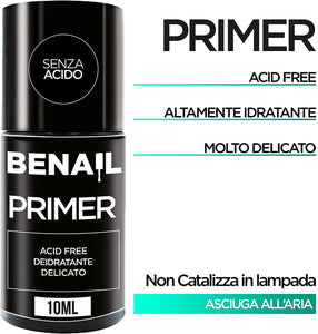 Gel Unghie Ricostruzione Professionale, Gel Monofasico Autolivellante in Fibra di Vetro, Gel Ricostruzione Unghie Mantra™ Durata 5 Settimane 30ml (Primer+Base+Top)
