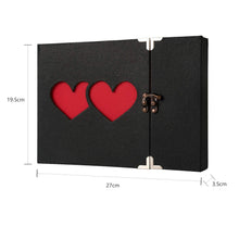 Carica l&#39;immagine nel visualizzatore di Gallery, Album DIY per Foto, Scrapbook, Sticker Diario Creativo con Incisione a Nero - Ilgrandebazar