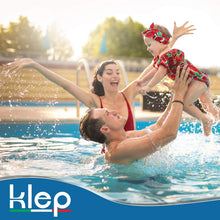 Carica l'immagine nel visualizzatore di Gallery, KLEP - ANTIALGA - ANTIALGHE SANIFICANTE SCHIARENTE AZZURRANTE per Piscina E Spa No Schiuma (5 LT)