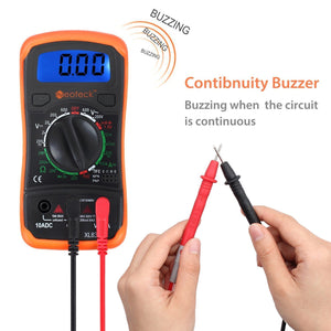 Neoteck Multimetro Digitale / Mini Tester Misuratore Manual Range