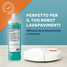 Carica l'immagine nel visualizzatore di Gallery, Allegrini IP 63 Forest Detersivo Pavimenti e Detergente Robot Lavapavimenti Profumato per la Pulizia di Superfici Dure Ceramica Marmo Gres Porcellanato 1000 ml