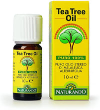 Carica l'immagine nel visualizzatore di Gallery, Naturando Tea Tree Oil 10 ML Puro Olio Etereo 100% di Melaleuca Alternifolia