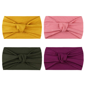 DRESHOW 4 Pezzi Fasce per Capelli Tessuto di Lana Turbante Fascia da Donna... - Ilgrandebazar