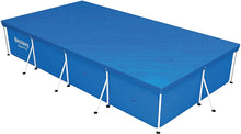 Carica l'immagine nel visualizzatore di Gallery, Bestway 58107, Copripiscina Steel Pro Frame Rettangolare, 410x226 cm 400 x 211 cm