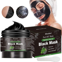 Carica l'immagine nel visualizzatore di Gallery, Maschera Nera, Black Mask, Maschera di comedone, Blackhead Remover Black Mask, Facciale Cura Strappando Stile Pulizia Profonda Pulizia Rimozione Di Comedone Maschera (120ML)
