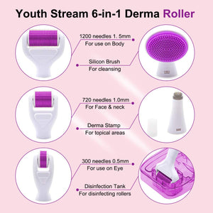 Dermaroller, Dermaroller Titanio, Corpo, Viso -... - Ilgrandebazar