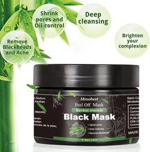 Carica l'immagine nel visualizzatore di Gallery, Maschera Nera, Black Mask, Maschera di comedone, Blackhead Remover Black Mask, Facciale Cura Strappando Stile Pulizia Profonda Pulizia Rimozione Di Comedone Maschera (120ML)