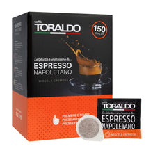 Carica l'immagine nel visualizzatore di Gallery, Caffè Toraldo Miscela Cremosa Cialde ESE 44 mm (150 Unità)