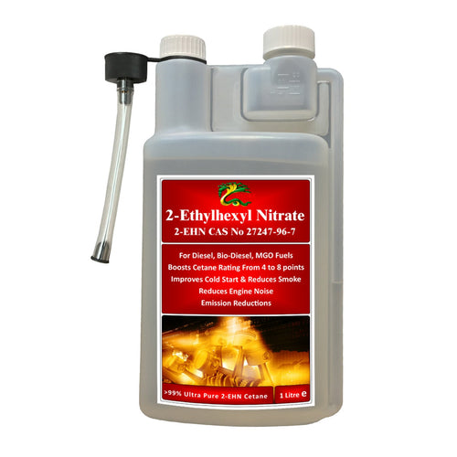 Ultra Pure > 99% 2 etilico Hexyl nitrato Hydra Fuel 2 Ehn + Biodiesel + 1 l - Ilgrandebazar