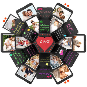 Scatole Regalo Esplosione Fai Da te Scrapbooking Album Foto Scatola Sorpresa... - Ilgrandebazar