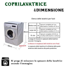 Carica l&#39;immagine nel visualizzatore di Gallery, AKEfit Coperchio della Lavatrice Protettivo 60×60×85cm, Silver