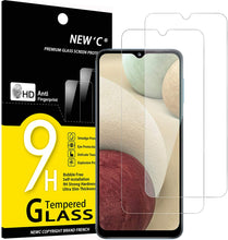 Carica l'immagine nel visualizzatore di Gallery, NEW'C 2 Pezzi, Vetro Temperato per Samsung Galaxy A12, Galaxy A02s, Pellicola Prottetiva Anti Graffio, Anti-Impronte, Senza Bolle, Durezza 9H, 0,33mm Ultra Trasparente, Ultra Resistente