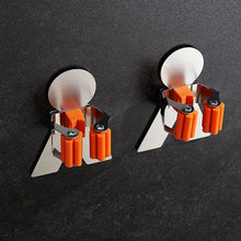 Carica l&#39;immagine nel visualizzatore di Gallery, MINGZE Rastrelliera per scope e spazzole, 304 acciaio 1 pezzo Humanoid - Ilgrandebazar