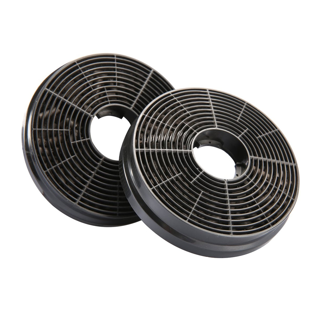 Ciarra filtro CBCF002X2 al carbonio per ricircolo di ricambio cappe Nero2 - Ilgrandebazar