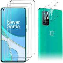 Carica l'immagine nel visualizzatore di Gallery, Luibor [6 in 1] Vetro Temperato OnePlus 8T Pellicola Protettiva + OnePlus 8T Pellicola Fotocamera,[9H] [Strumento di Installazione Facile] [HD Chiaro][Protezione Completa]