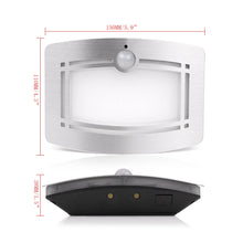 Carica l&#39;immagine nel visualizzatore di Gallery, Luce LED da Muro, LemonBest® Lampada con Sensore di Movimento a bianco - Ilgrandebazar