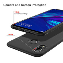 Carica l&#39;immagine nel visualizzatore di Gallery, iBetter per Huawei P Smart 2019 Cover, P 2019 Soft Rubber Nero - Ilgrandebazar