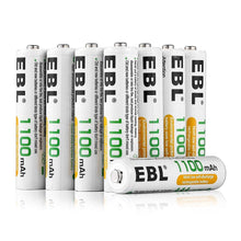 Carica l&#39;immagine nel visualizzatore di Gallery, EBL AAA Batterie Ricaricabili Ad Alta Capacità,Pile AAA*8, EB-81222-IT - Ilgrandebazar