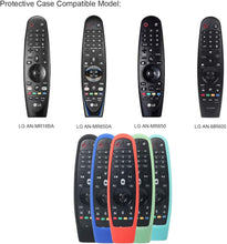 Carica l&#39;immagine nel visualizzatore di Gallery, SIKAI Custodia Protettiva compatibile con LG AN-MR600 / MR650A / MR18BA / MR650 per telecomando TV Copertura a Distanza di Copertura Protettiva in Silicone per LG Smart TV Remote Controller (Nero)