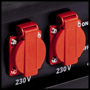 Einhell 4152541 Generatore di Corrente (Benzina), Rosso, Nero - Ilgrandebazar