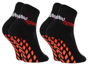 Rainbow Socks - Ragazza Ragazzo Neon Calze Sportive Antiscivolo - 2 paia -... - Ilgrandebazar