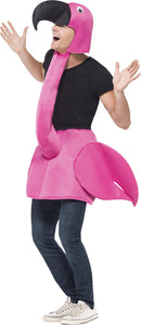Smiffys Flamingo Costume Unisex Adulto, Taglia unica unica, Rosa - Ilgrandebazar