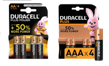 Carica l'immagine nel visualizzatore di Gallery, Duracell Plus AAA, Batterie Ministilo Alcaline, Confezione da 12 pacco del... - Ilgrandebazar