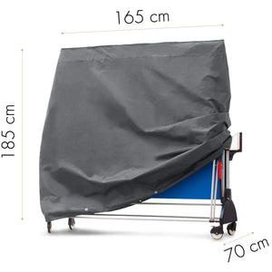 Purovi® COPERTURA IMPERMEABILE per TAVOLO da PING PONG | In Grigio