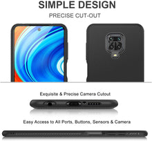 Carica l&#39;immagine nel visualizzatore di Gallery, iBetter per Xiaomi Redmi Note 9S /Xiaomi Redmi Note 9 PRO Cover, Ultra Sottile di Gomma, Custodia Protettiva Antiurto,per la Xiaomi Redmi Note 9S /Xiaomi Redmi Note 9 PRO Smartphone.(Nero)