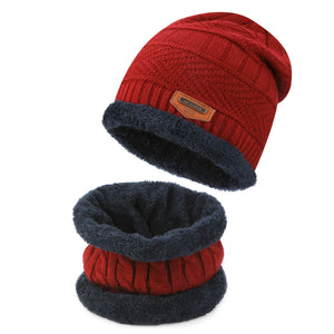 TAGVO Winter Beanie Hat Sciarpa Set Super Soft Fleece Fodera Interna Grande... - Ilgrandebazar