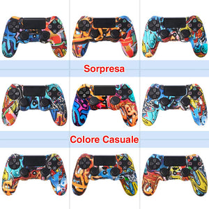 6amLifestyle Cover Skin Controller PS4 Dualshock in Silicone Graffiti 01 - Ilgrandebazar