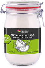 Carica l'immagine nel visualizzatore di Gallery, mituso Ingo Steyer KG Olio di Cocco Biologico, Nativo, in Vetro - 1 l