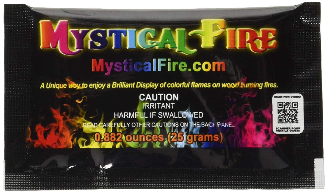 MYSTICAL Fire, Polvere Colorata per bracieri, Set di 10 bustine - Ilgrandebazar