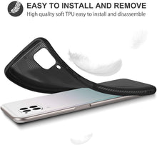 Carica l&#39;immagine nel visualizzatore di Gallery, Huawei P40 Lite Cover, Ultra Sottile di Gomma, Custodia Protettiva Antiurto,per la Huawei P40 Lite Smartphone.(Nero)