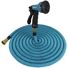 Carica l&#39;immagine nel visualizzatore di Gallery, hblife Tubo da Giardino espandibile in Poliestere, con Doppio Nucleo 23m, blu - Ilgrandebazar