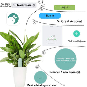 Wanfei per Xiaomi Flower Care Soil Tester, Intelligent Plant Monitor... - Ilgrandebazar