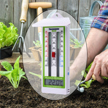Carica l&#39;immagine nel visualizzatore di Gallery, Termometro digitale massimo-minimo per serra, giardino, al chiuso o... - Ilgrandebazar