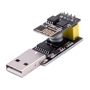 IZOKEE ESP8266 ESP-01 Serial WiFi Modulo con Adattatore USB a + - Ilgrandebazar