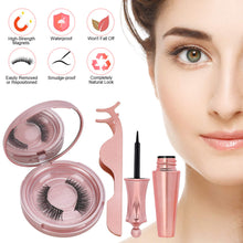 Carica l&#39;immagine nel visualizzatore di Gallery, Winpok Ciglia Magnetiche con Eyeliner Magnetico, magnetiche, Gold - Ilgrandebazar