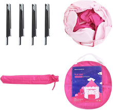 Carica l&#39;immagine nel visualizzatore di Gallery, SONGMICS Tenda da Gioco Castello da Principessa per Ragazze e Bambini, Casetta dei Giochi per Interni ed Esterni, Tenda Portatile, Regalo per Bambini, Rosa LPT01PK