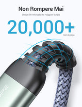 Carica l&#39;immagine nel visualizzatore di Gallery, AINOPE 2-Pezzi 2M Cavo Prolunga USB 3.0 Maschio A Femmina A 5Gbps Cavo Estensione USB 3.0 Placcato Oro per Chiavetta USB, Hub USB, Disco Rigido Esterno, Mouse, Stampante, Gamepad, ecc