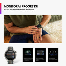 Carica l&#39;immagine nel visualizzatore di Gallery, Amazfit Balance Smart Watch, NFC, AI Fitness Coach Tracker del sonno e della salute con misurazione della composizione corporea, GPS, Alexa, Bluetooth, Batteria di 14 giorni, Display AMOLED da 1,5&quot;