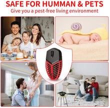 Carica l&#39;immagine nel visualizzatore di Gallery, STCLIFE Lampada Antizanzare Elettrico, Antizanzare Ultrasuoni Portatile ad innesto, 100% Sicuro Per Persone e Animali, Per topi, Pulci, Zanzare, Roditori, Scarafaggi,Ragni ecc(2)