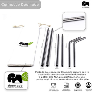 doomade Shaker Cocktail Set - Barman Kit con Cobbler 720ml, Jigger, Mixing Spoon, Cannucce e Ricette