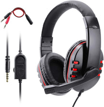 Carica l'immagine nel visualizzatore di Gallery, Cuffie Gaming per PS4 Xbox One, Dhaose Cuffie Auricolari Stereo con Microfono e Cancellazione del Rumore in Ingresso, Controllo del Volume, per PS4 PC Smartphone Xbox One